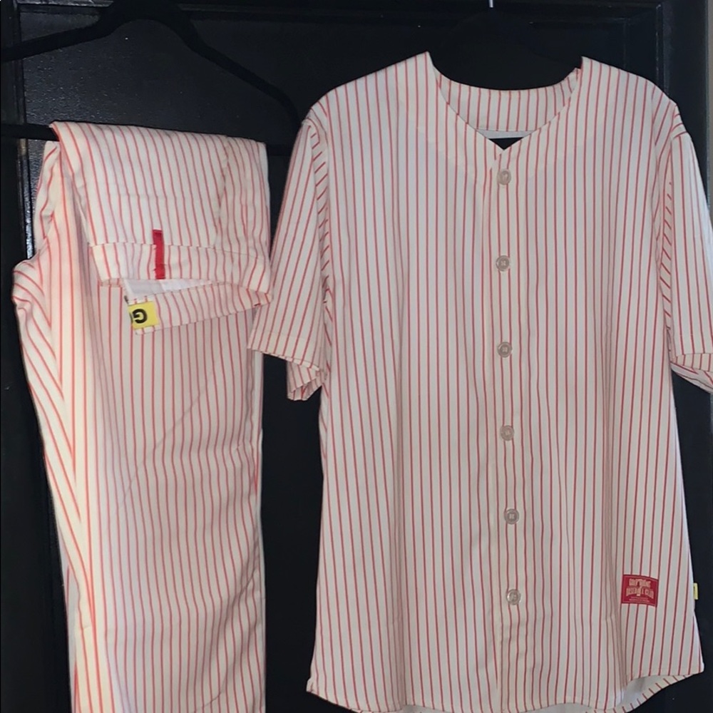 Golf  baseball uniform